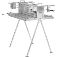 BBQ-Toro Drehspieß 94 x 60 x 93,5 cm Edelstahl Silber