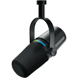 Shure MV7i Smart Podcast- und Mikronfon + integriertes Audio-Interface – Ausrüstungsbündel mit 2 Kanälen für Dual-XLR-Mikrofone oder Mikrofon + XLR-Instrumente - Direkte USB-C-Verbindung zu PC/Telefon