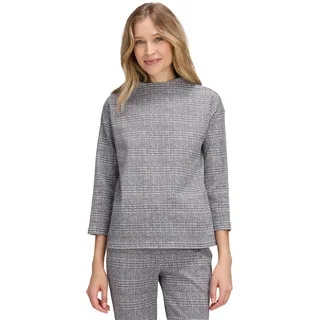 Betty Barclay Sweatshirt mit Kragen grau, XXL