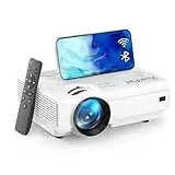 2025 XuanPad Verbessertes WiFi Bluetooth Mini Beamer, 21000L Mini Projektor HD 1080P Unterstützt, Heimkino Video Projector Kompatibel Mit Tv Stick/HDMI/USB/AV/Laptop/iPhone/Android