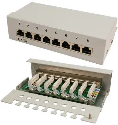 LogiLink Patch Panel Desktop - Patch Panel - STP