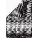 Marimekko Bettlaken Baumwolle 140 x 200 cm Schwarz
