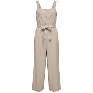 Only Caro Linen Overall - Oxford Tan - L