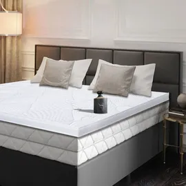 Matratzen Perfekt TOKIO Kaltschaumtopper 90 x 200 cm weiß