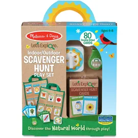 Melissa & Doug Let's Explore 40819 Schnitzeljagd-Set, für drinnen und draußen, für Jungen oder Mädchen