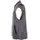 Planam Weste Canvas 320 grau/schwarz