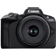 Canon EOS R50 schwarz Travel Kit + RF-S 18-45 mm 