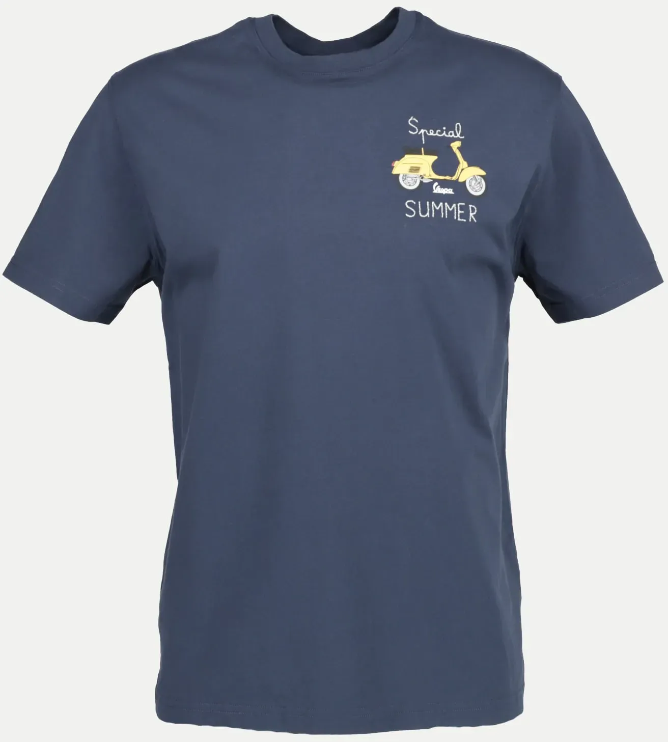 T-Shirt Vespa Blau XL