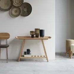 Hohe Konsole aus Teakholz 110 Pampa