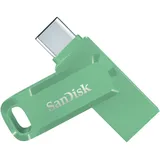 SanDisk Ultra Dual Drive Go USB Type-C 3.2 Gen 1 (3.1 Gen 1), 400 MB/s Lesegeschwindigkeit, Nutzung als Schlüsselanhänger möglich) Absinth Grün