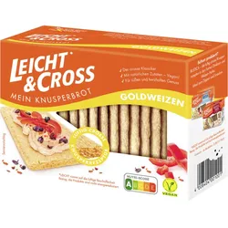 Leicht& Cross Mein Knusperbrot Goldweizen 125G