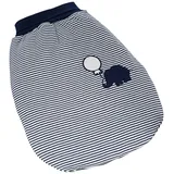 Schnizler Kinder 800716 Strampelsack Interlock Elefant, 11-Marine, Einheitsgröße