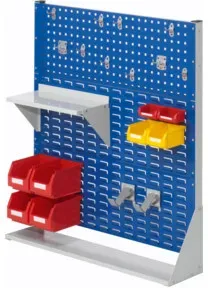 Kappes Stellwand RasterPlan Gr. 3 einseitig RAL 7035/5010 mit Ausstattung