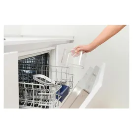 Emsa Optima rechteckig transparent/weiß 6,5 cm 0,18 l