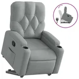 Nettlife Fernsehsessel, Hellgrau, Metall, 74x93.5x86.5 cm, Wohnzimmer, Sessel, Fernsehsessel