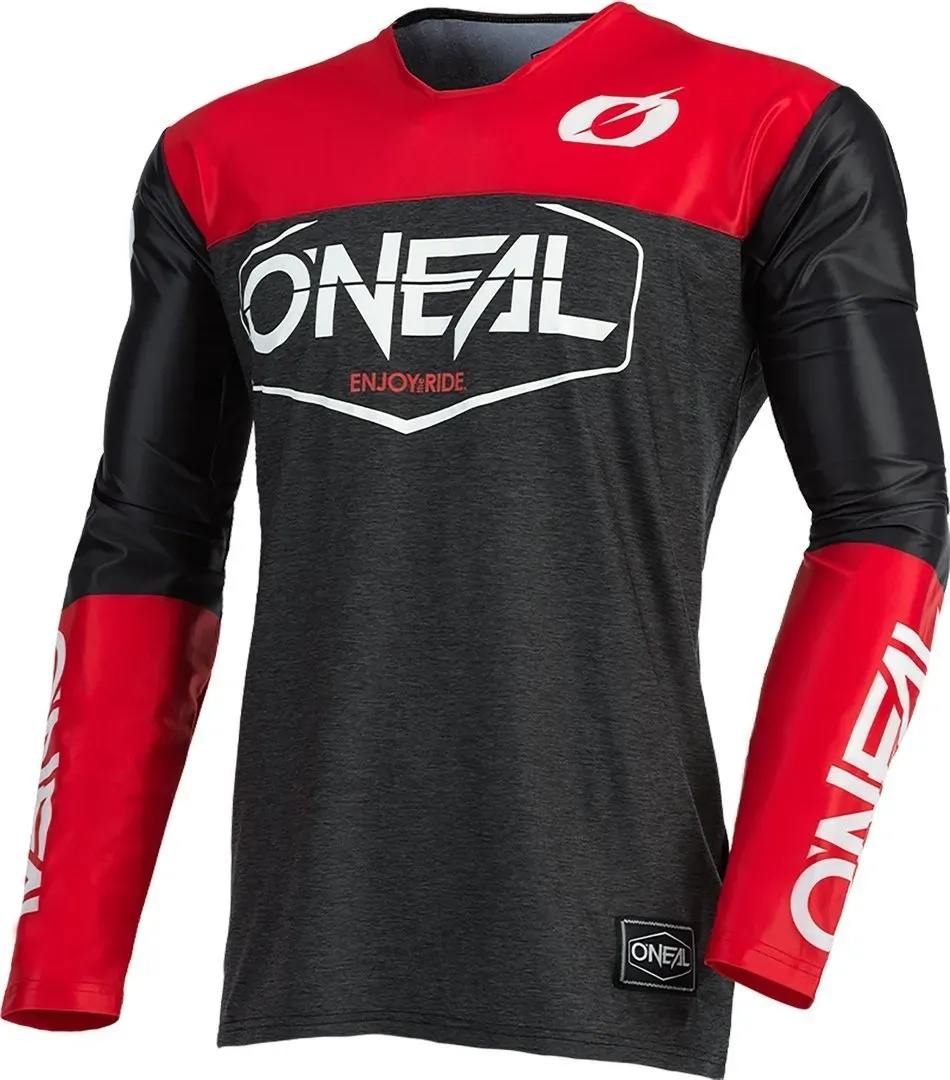Oneal Mayhem Hexx Motocross Jersey, schwarz-rot, Größe M für Männer
