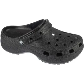 Crocs Women's Classic Platform Glitter Clog - EU