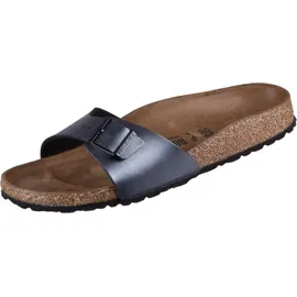 Birkenstock Madrid Birko-Flor schmal schwarz metallic 38