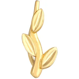 Elli Ohrstecker LEAF gold 925