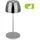 Briloner Mini LED Tischlampe Kunststoff/Metall 8x20 cm IP44 kabellos dimmbar schwarz/silber
