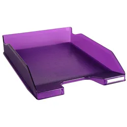 Exacompta 11319D 6x Briefablage COMBO MIDI, Kollektion Linicolor - Violett