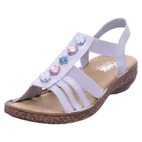 Rieker 62860 silber-metallic 36