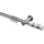 Interdeco GARDINENSTANGE Platon Mavell 420 cm (geteilt in 3 x 140 cm), 1-läufig, 20 mm Ø Chrom