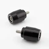 Highsider Lenkerenden für Originallenker 1 Zoll Schwarz Aluminium