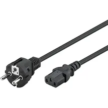 goobay Kaltgeräte-Anschlusskabel C13 5 m Schwarz