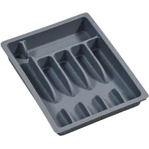 KESPER Variabler Besteckkasten ausziehbar 29-50 cm grau