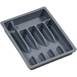 KESPER Variabler Besteckkasten ausziehbar 29-50 cm grau