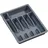 KESPER Variabler Besteckkasten ausziehbar 29-50 cm grau