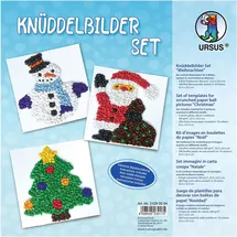 Magni Knüddelbilder Set Weihnachten Bastelset