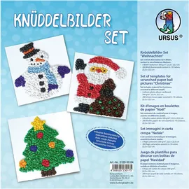 Magni Knüddelbilder Set Weihnachten Bastelset