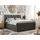 MKS Boxspringbett 160 x 200 cm H4 Dunkelgrau