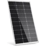 100 W 12V Solar Panel Monocrystalline 100 Watt PV Module for 12 Volt Batteries Caravan Motorhome Boat Yacht RV Roof Mounts Off Grid