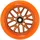 Blunt Wheel 120 mm Delux - Couleur / Orange/Orange