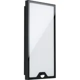 EGLO 99521 - LED-Außenleuchte mit Sensor CASAZZA LED/16W/230V IP44 - Schwarz