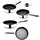 Tefal Jamie Oliver Pfannen-Set 3-tlg. 20 cm + 24 cm + 28 cm