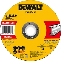 DEWALT High Performance Schruppscheibe Metall - DW4543AIA-AE