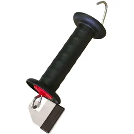 ako fencing Torgriff verzinkt mit Litzclip 40 mm Schwarz