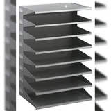 Durable Sortierstation grau mit 8 Fächer