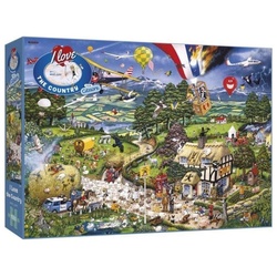 Gibsons G576 Puzzle 1000 pcs. I Love the Country (1000 Teile)