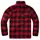Brandit Textil Teddy Jacke Red / Black 4XL
