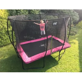 EXIT TOYS Silhouette 214 x 305 cm inkl. Sicherheitsnetz rosa