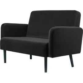 Paperflow Sessel LISBOA Stoff 124,0 x 81,5 x 83,0 cm schwarz