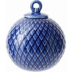 Rhombe Weihnachtskugel midnight blue