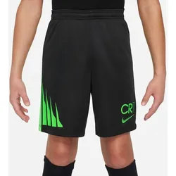 NIKE Kinder Shorts CR7 Dri-FIT Academy 23, BLACK/GREEN STRIKE/GREEN STRIKE, L