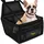 PURLOVE Faltbarer Autositz 40 x 40 x 32 cm Schwarz