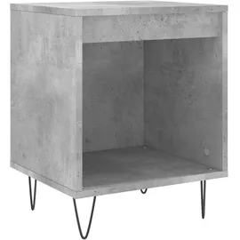 vidaXL Nachtschrank Betongrau 40 x 35 x 50 cm Grau